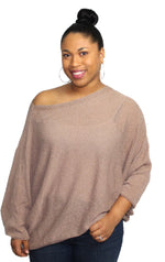 SOLID BATWING SLEEVE TOP