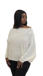 SOLID BATWING  SLEEVE TOP